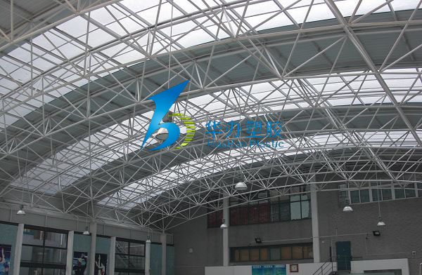 濟南歷城區(qū)室內(nèi)游泳館頂棚-PC耐力板